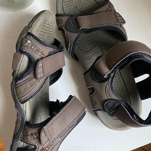 Savannah Harbor Men's Size 12 Brown Sports Sandals